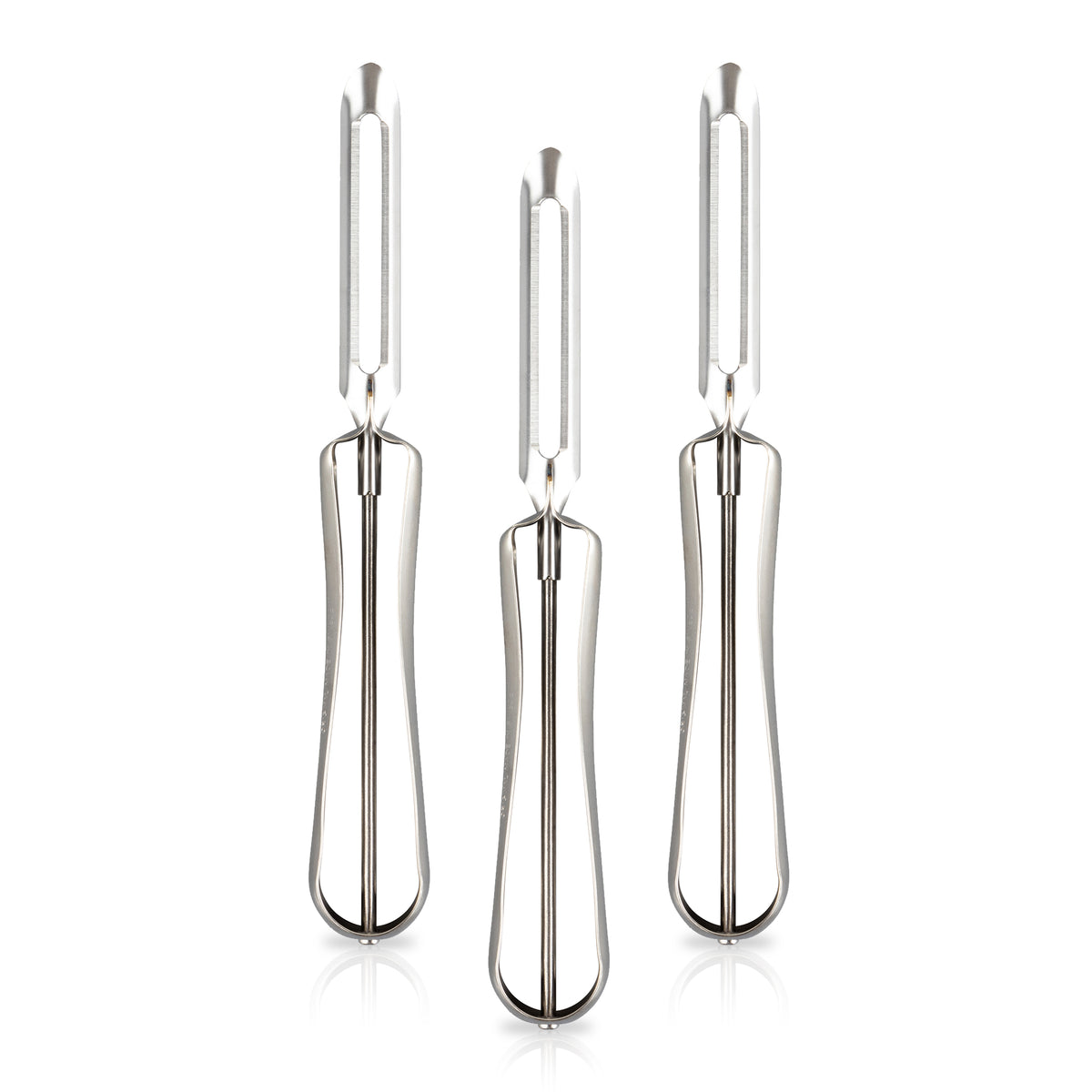 Linden Sweden Original Jonas Vegetable Peeler | Stainless Steel 3 Pack