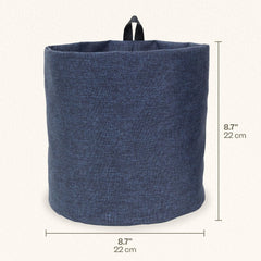 Bigso Soft Hang Around Hanging Storage Basket Large - Blue