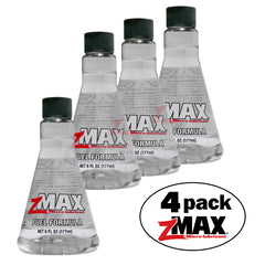 zMAX 58-106 - Fuel Formula - Easy to Use - Fuel Treatment Reduces Carbon Build-Up & Lubricates Metal Extending Life of Vehicle - Runs Efficiently Improving Gas or Diesel Mileage - 6 oz. - 4 Pack