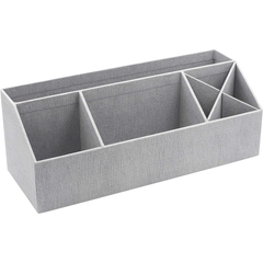 Bigso Elisa Desktop Organizer - 4.9 x 13 x 4.9in Ash