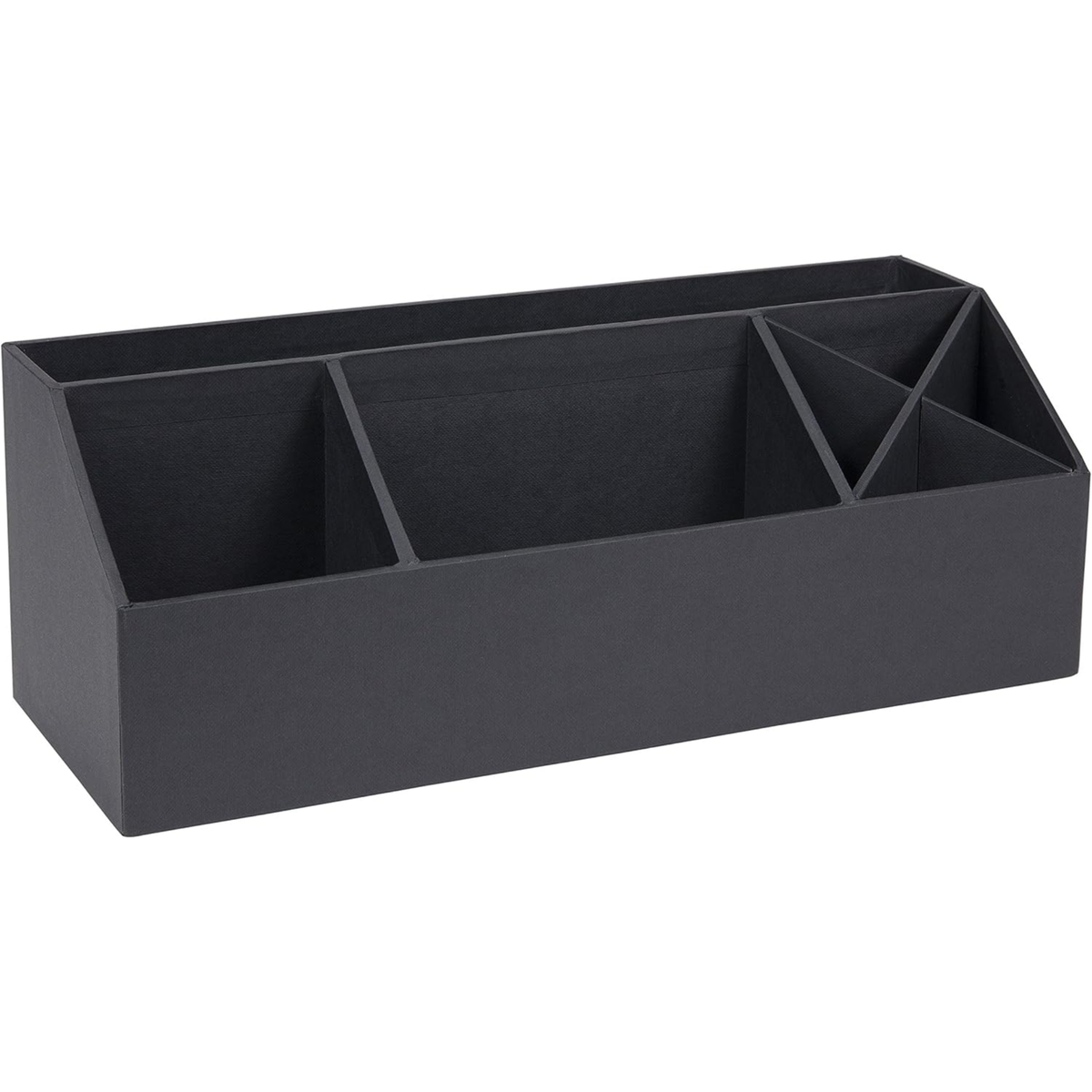 Bigso Elisa Desktop Organizer - 4.9 x 13 x 4.9in Dark Gray