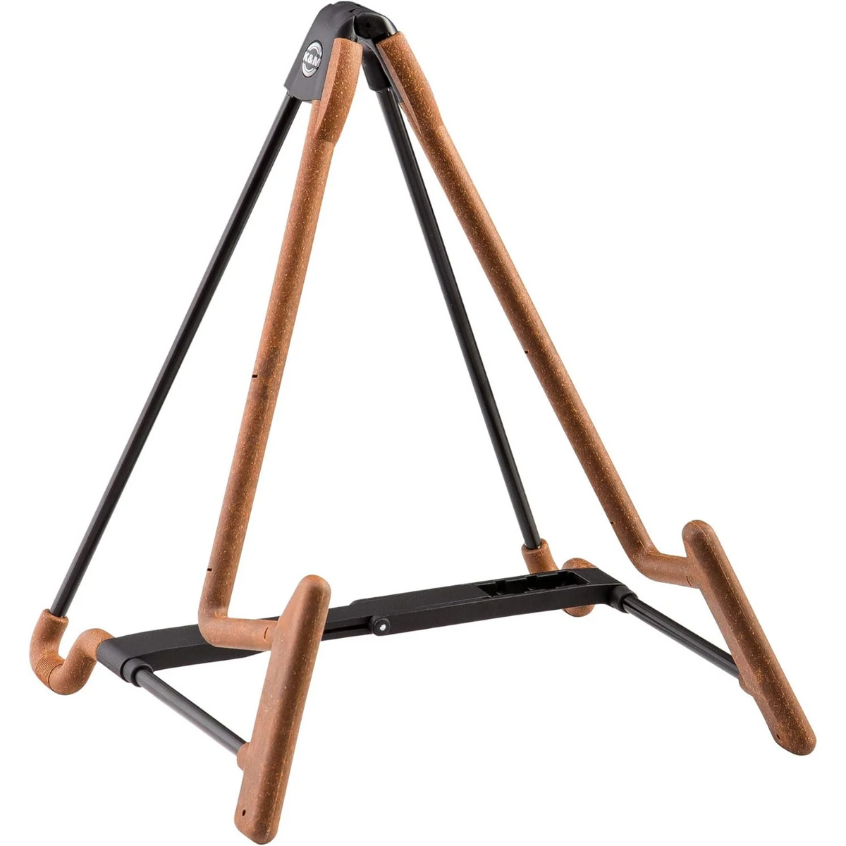 K&M 17581.014.55 Heli 2 Electric Guitar Stand | German Made | Cork