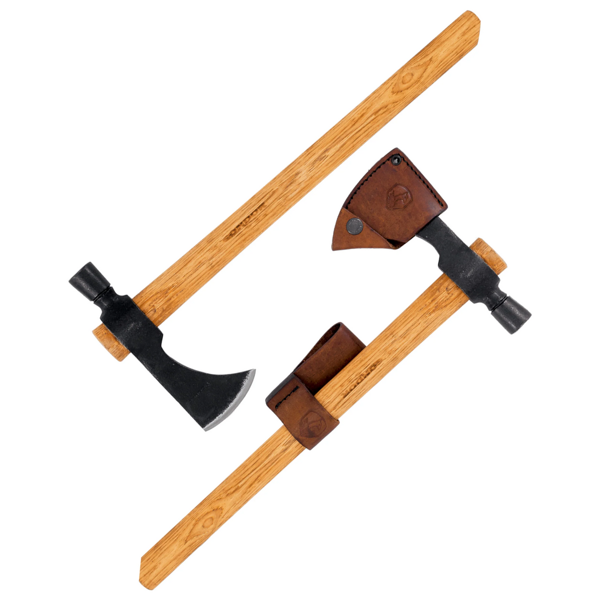 Condor Tool & Knife, Indian Hammer Poll Tomahawk, 7-1/4in x 2-3/4in Blade, Wood Handle with Sheath
