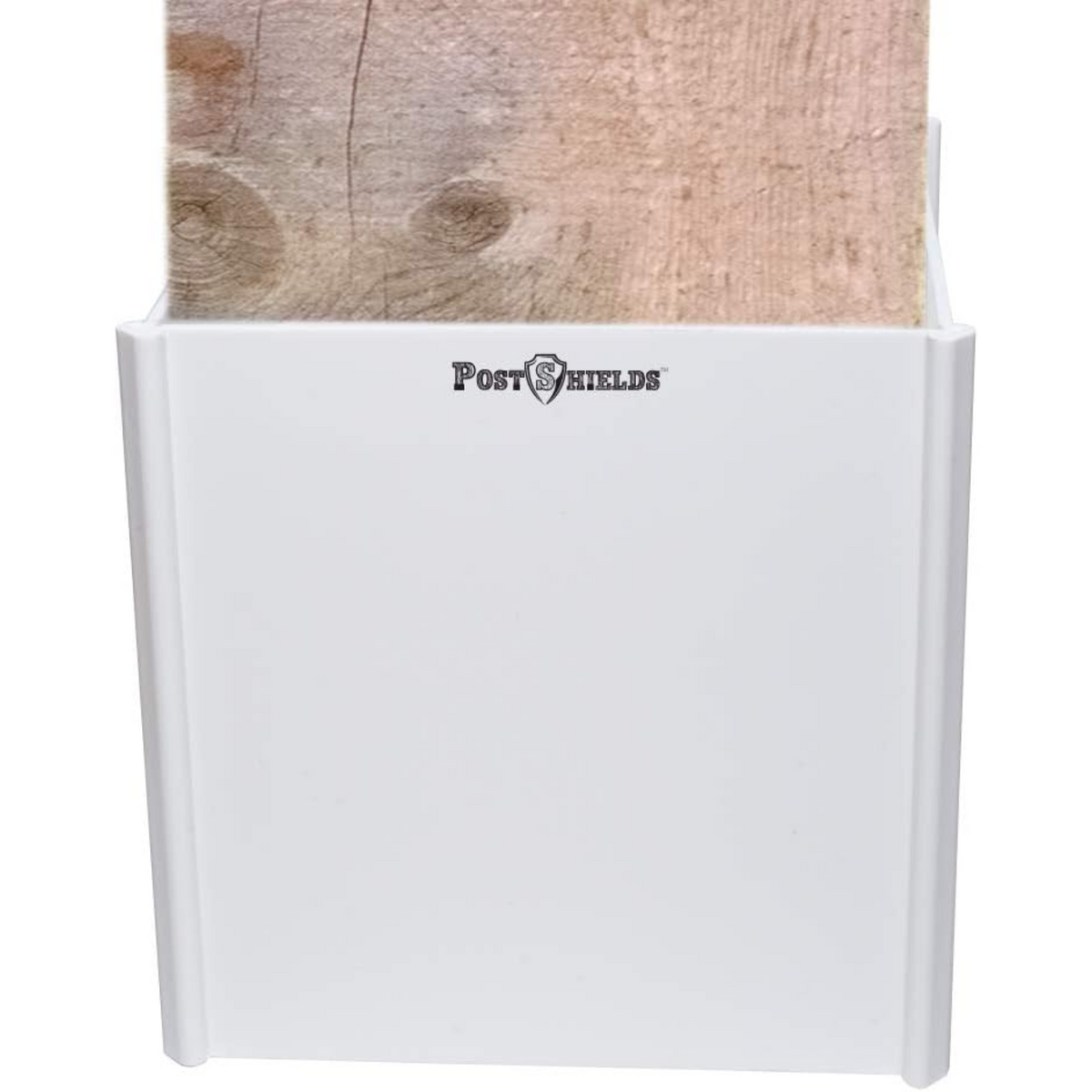 Post Shields - White - 4x4x4