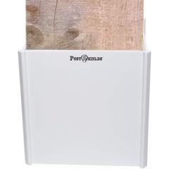 Post Shields - White - 4x4x4